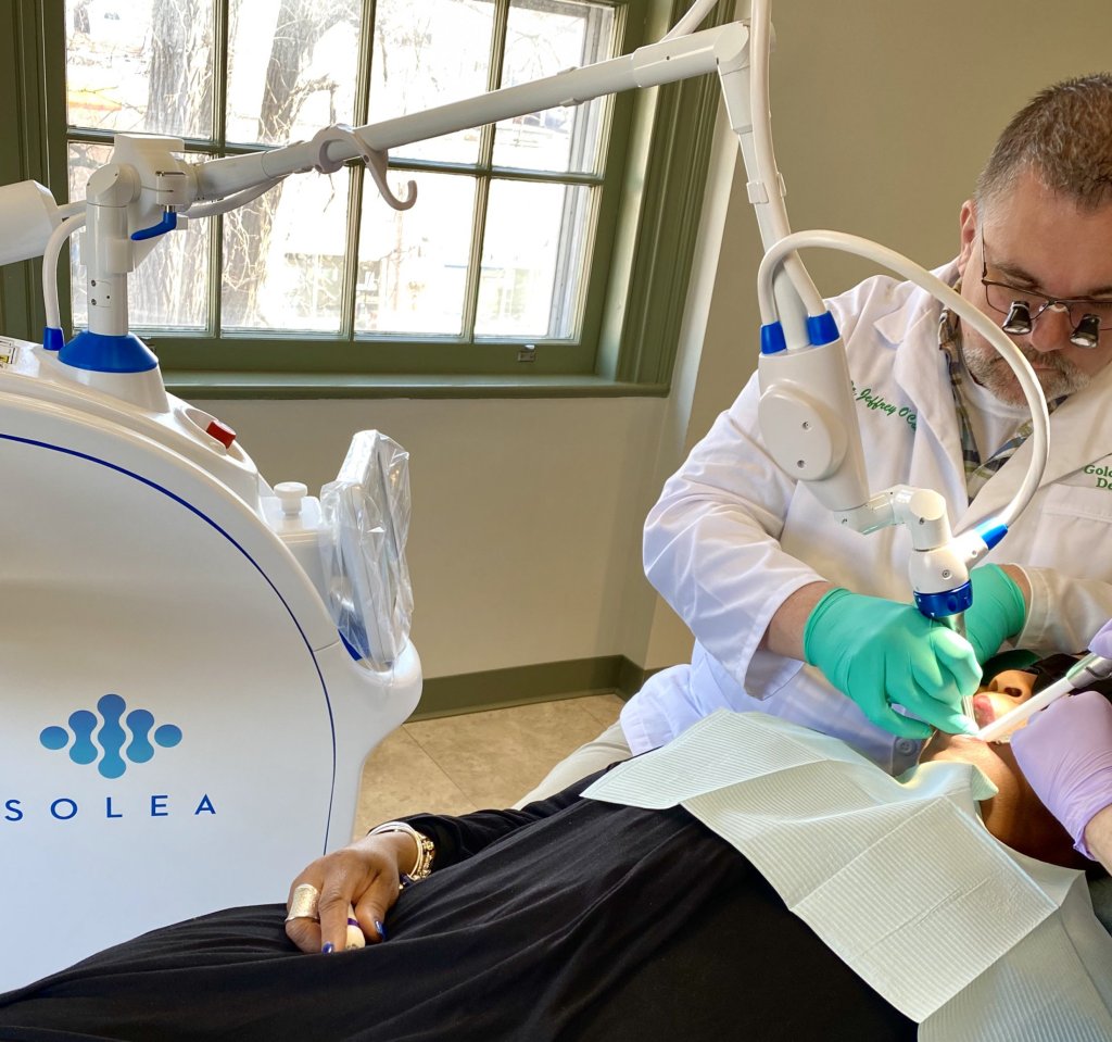 Solea Laser in use